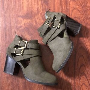 Olive Green Boots